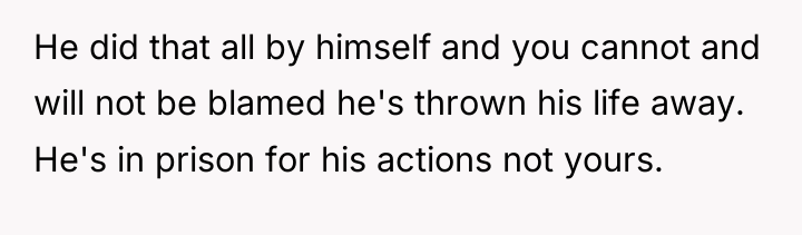 He did that all by himself and you cannot and...