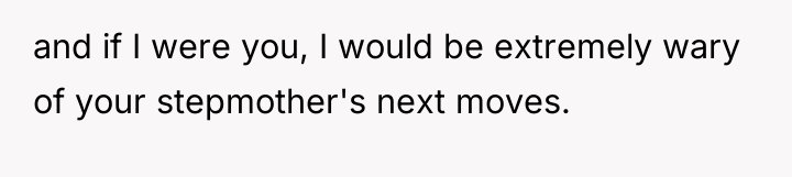 and if I were you, I would be extremely wary...
