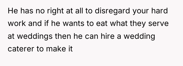 He has no right at all to disregard your hard...