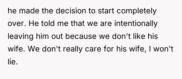 he made the decision to start completely over. He told...