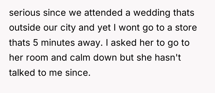 serious since we attended a wedding thats outside our city...