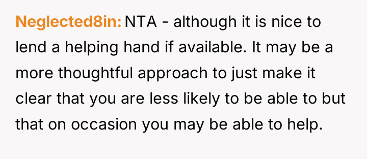 Neglected8in NTA - although it is nice to lend a...