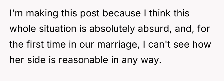 I'm making this post because I think this whole situation...