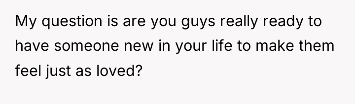 My question is are you guys really ready to have...