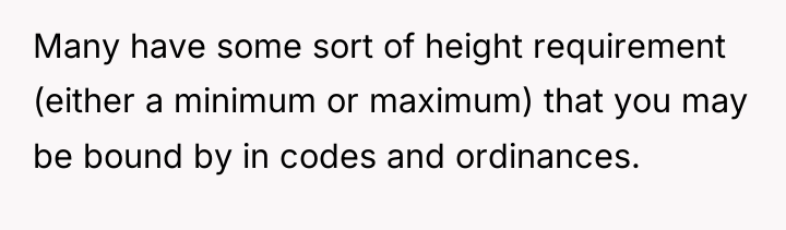 Many have some sort of height requirement (either a minimum...