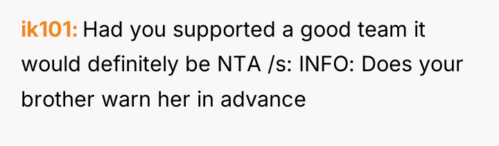 ik101 Had you supported a good team it would definitely...