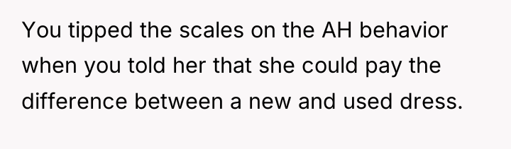 You tipped the scales on the AH behavior when you...