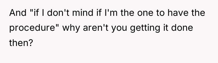 And "if I don't mind if I'm the one to...