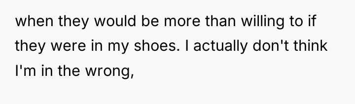 when they would be more than willing to if they...