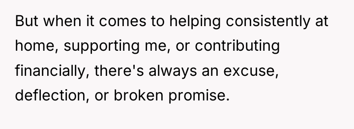 But when it comes to helping consistently at home, supporting...