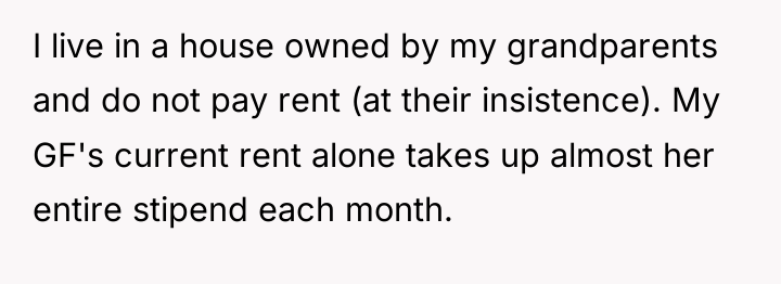 I live in a house owned by my grandparents and...