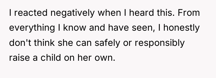 I reacted negatively when I heard this. From everything I...