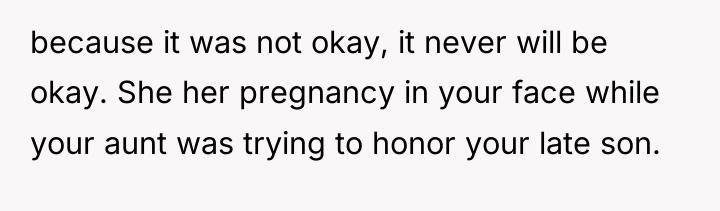because it was not okay, it never will be okay....