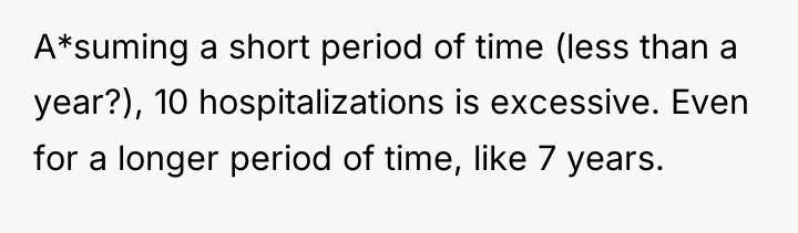 A*suming a short period of time (less than a year?),...