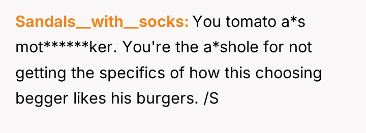 Sandals__with__socks You tomato a*s mot******ker. You're the a*shole for not...