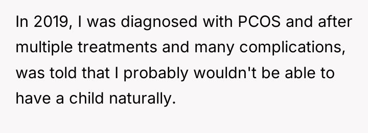 In 2019, I was diagnosed with PCOS and after multiple...
