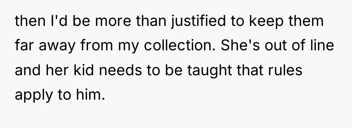 then I'd be more than justified to keep them far...