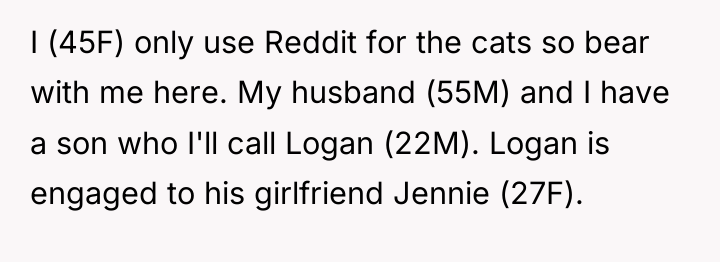 I (45F) only use Reddit for the cats so bear...