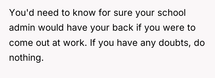 You'd need to know for sure your school admin would...