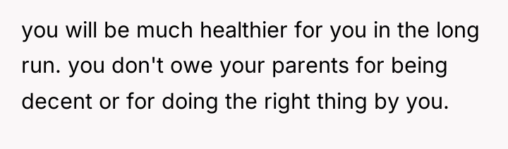 you will be much healthier for you in the long...