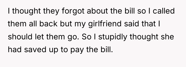 I thought they forgot about the bill so I called...