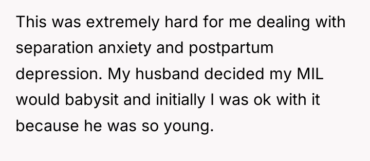 This was extremely hard for me dealing with separation anxiety...