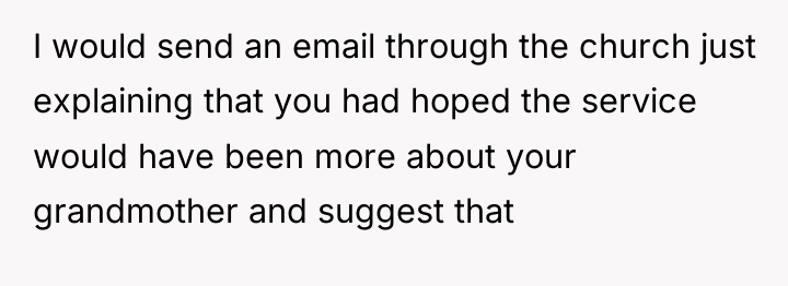 I would send an email through the church just explaining...