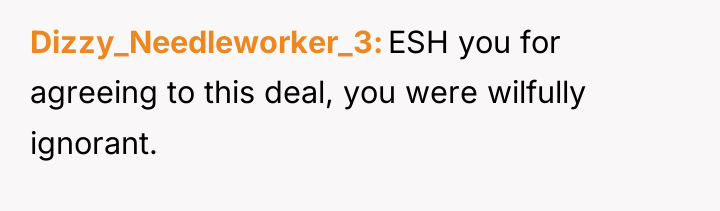 Dizzy_Needleworker_3 ESH you for agreeing to this deal, you were...