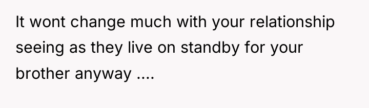 It wont change much with your relationship seeing as they...