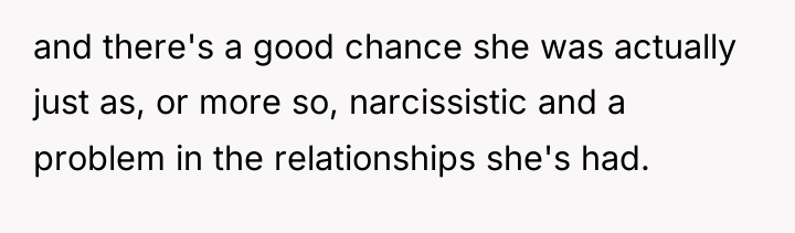 and there's a good chance she was actually just as,...