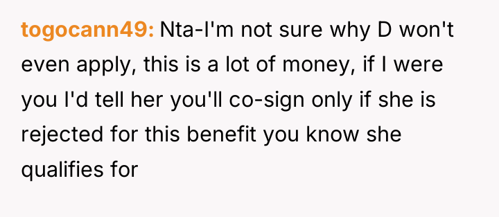 togocann49 Nta-I'm not sure why D won't even apply, this...