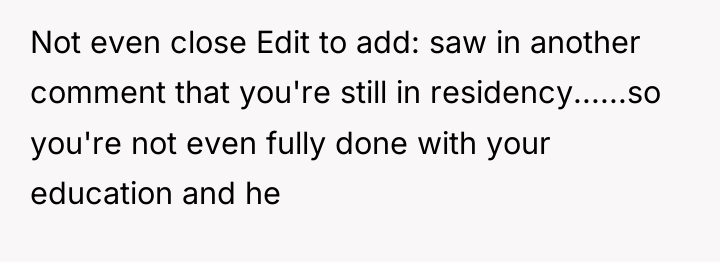 Not even close Edit to add: saw in another comment...