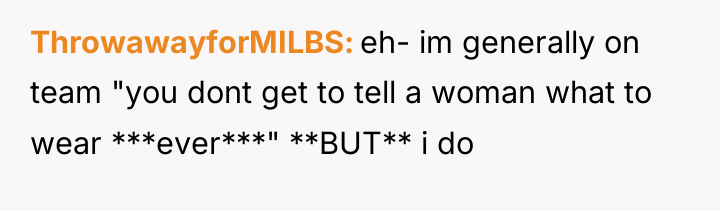 ThrowawayforMILBS eh- im generally on team "you dont get to...