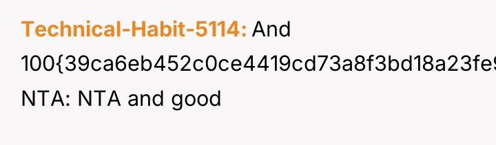 Technical-Habit-5114 And 100{39ca6eb452c0ce4419cd73a8f3bd18a23fe95ab4febb092bc2ab1b542eeea82f} NTA: NTA and good
