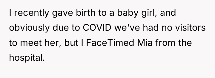 I recently gave birth to a baby girl, and obviously...
