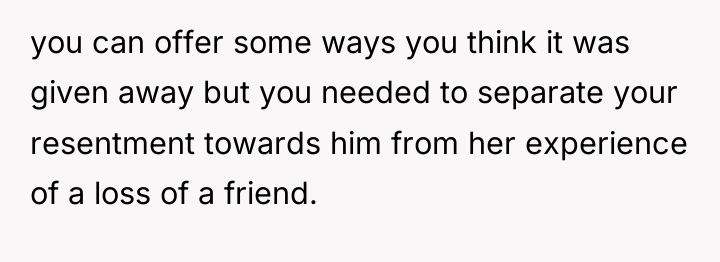 you can offer some ways you think it was given...