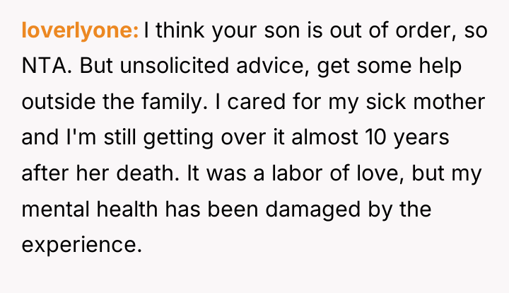 loverlyone I think your son is out of order, so...
