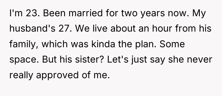 I'm 23. Been married for two years now. My husband's...
