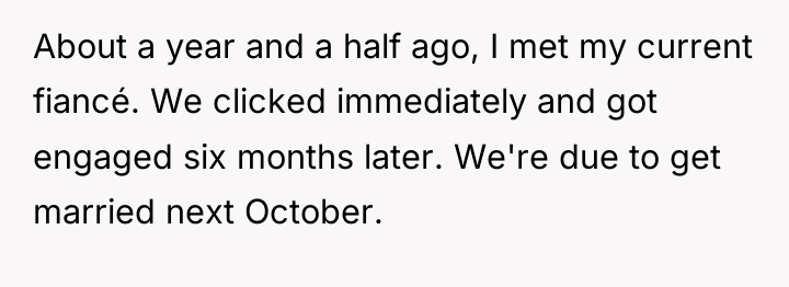 About a year and a half ago, I met my...
