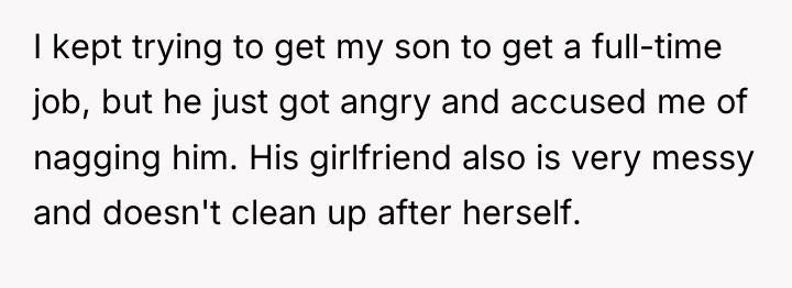 I kept trying to get my son to get a...