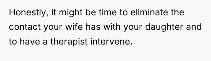 Honestly, it might be time to eliminate the contact your...
