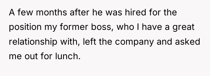 A few months after he was hired for the position...