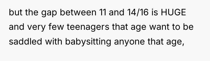 but the gap between 11 and 14/16 is HUGE and...