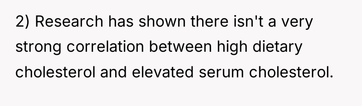 2) Research has shown there isn't a very strong correlation...