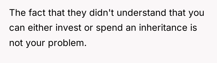 The fact that they didn't understand that you can either...