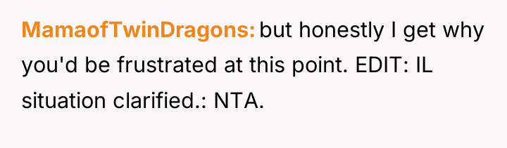 MamaofTwinDragons but honestly I get why you'd be frustrated at...