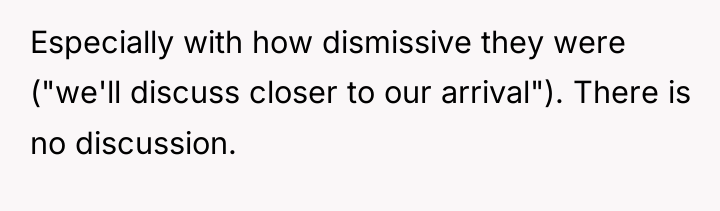 Especially with how dismissive they were ("we'll discuss closer to...
