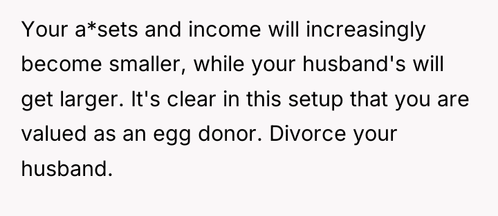 Your a*sets and income will increasingly become smaller, while your...