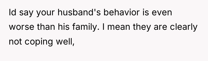 Id say your husband's behavior is even worse than his...