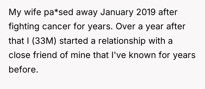 My wife pa*sed away January 2019 after fighting cancer for...